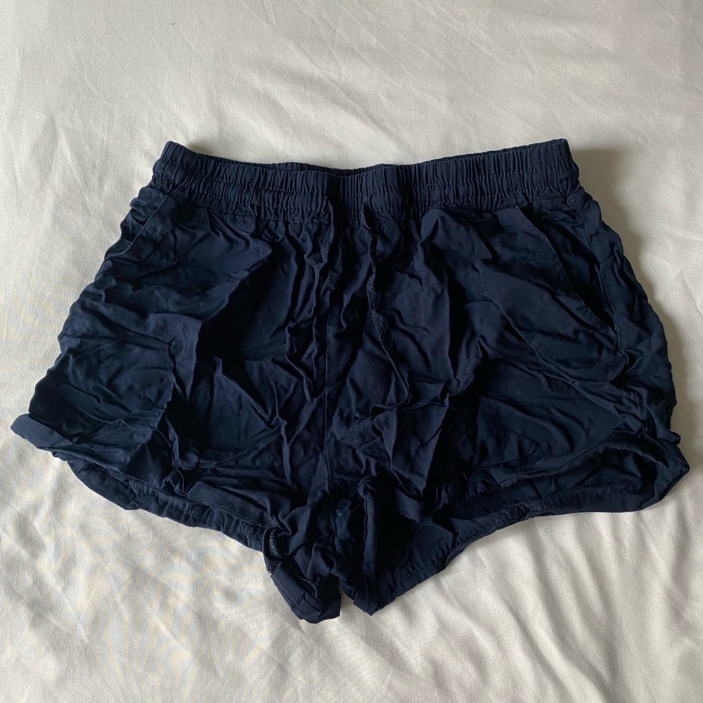 Blue shorts